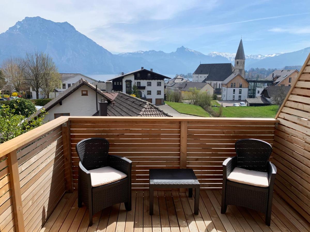 Traum Panorama Apartment mit Berg&Seeblick Altmünster Exterior foto