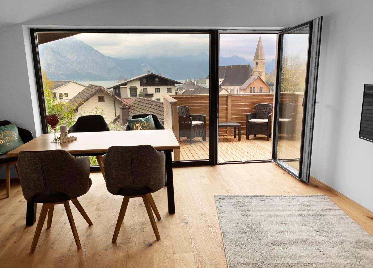 Traum Panorama Apartment mit Berg&Seeblick Altmünster Exterior foto