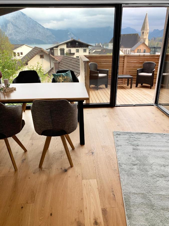 Traum Panorama Apartment mit Berg&Seeblick Altmünster Exterior foto