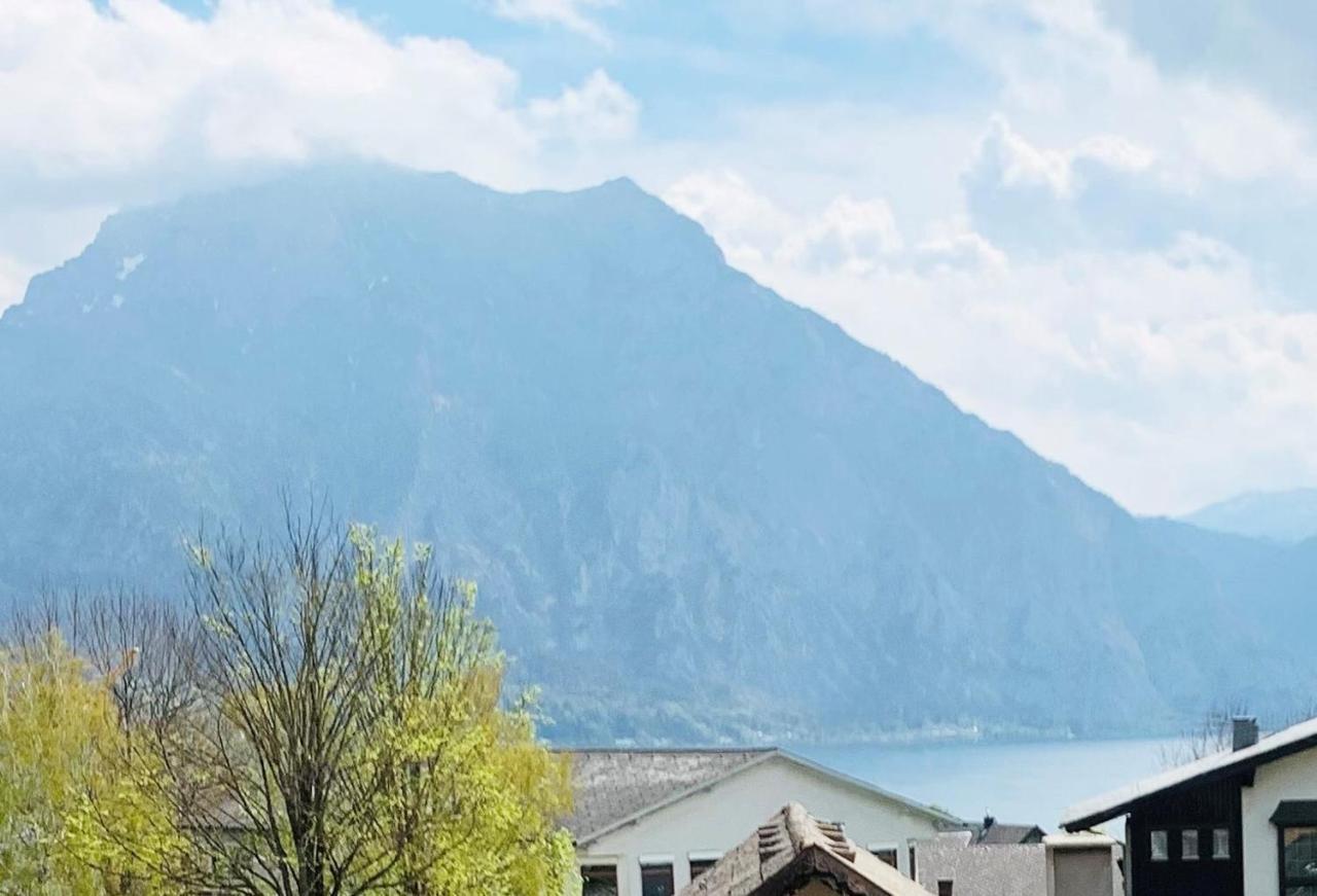 Traum Panorama Apartment mit Berg&Seeblick Altmünster Exterior foto